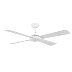 Fanco Eco Silent Deluxe DC Ceiling Fan with Remote - White 56" | F1220/101B