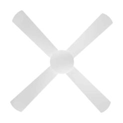 Alternative view of Fanco Eco Silent Deluxe DC Ceiling Fan with Remote - White 56" | F1220/101B