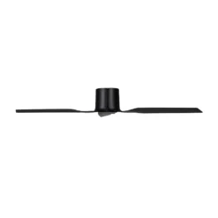 Alternative view of Fanco Flow DC Ceiling Fan with Remote - Black 52" | F0150/202A