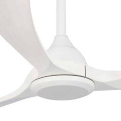 Alternative view of Fanco Sanctuary DC Ceiling Fan with Remote - White with Whitewash Blades 52" | F6000/120A