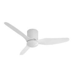 Fanco Studio SMART DC Ceiling Fan with LED Light & Remote - White 48" | F9011/101B