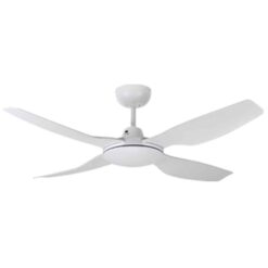 Fantech Trade Quinton DC Ceiling Fan 4 x ABS Blades 48inch (1220mm) White | QTNDC48WH