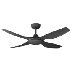 Fantech Trade Quinton DC Ceiling Fan 4 x ABS Blades 48inch (1220mm) Black | QTNDC48BK