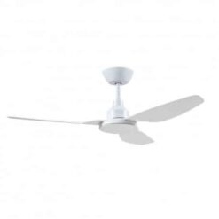 Ventair GLACIER DC 3 Blade 1200mm Ceiling Fan with 20W CCT LED Light & Remote White