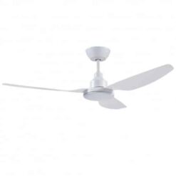 Ventair GLACIER DC 3 Blade 1300mm Ceiling Fan with 20W CCT LED Light & Remote White