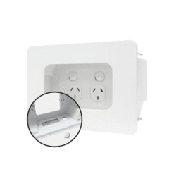 Matchmaster Recessed Wall Point with Built In Cable Management | 04MMRP02