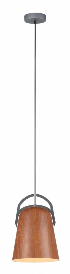 CLA PENDANT ES Salem Oak ELLIPSE OD225mm | LEGNA3