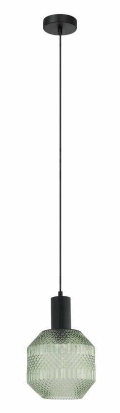 CLA PENDANT ES Green Glass Jar OD200mm | MARACA2