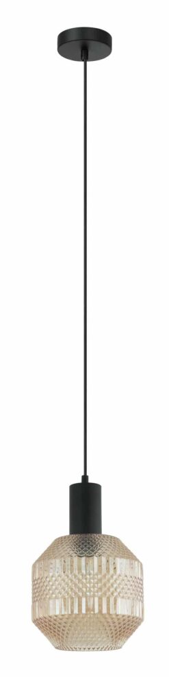 CLA PENDANT ES Amber Glass Jar OD200mm | MARACA3