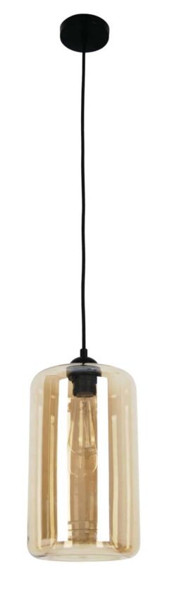CLA PENDANT ES Amber Glass OBLONG OD180mm | MASON1