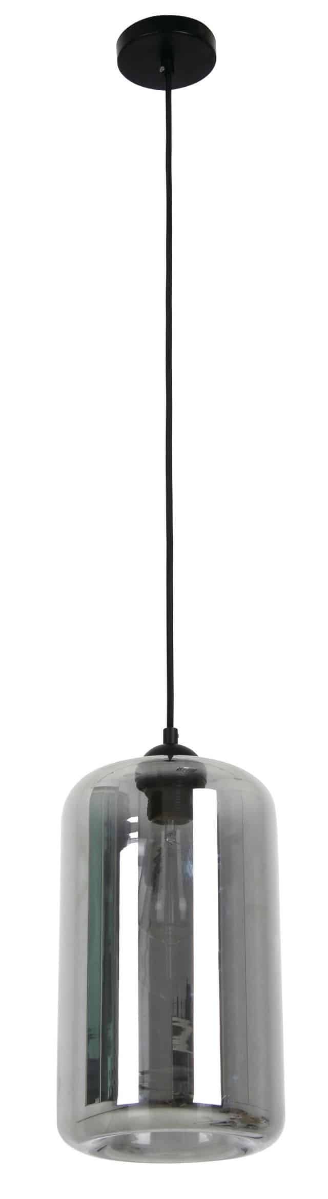 CLA PENDANT Smoked Glass OBLONG OD180mm | MASON3