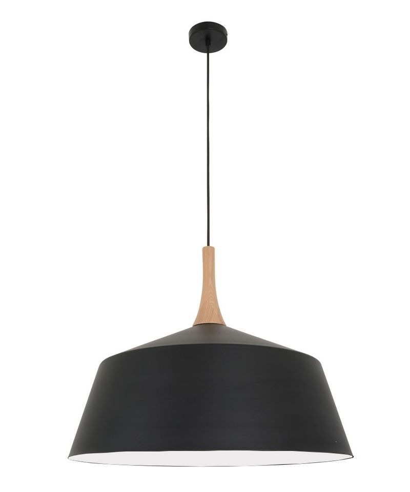 CLA PENDANT ES Blk LGE ANGLED DOME OD560mm | NORDIC6