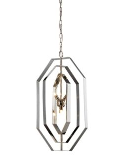 CLA PENDANT G9x4 SS OCTAGON x 3 OD360mm | ORBITA1
