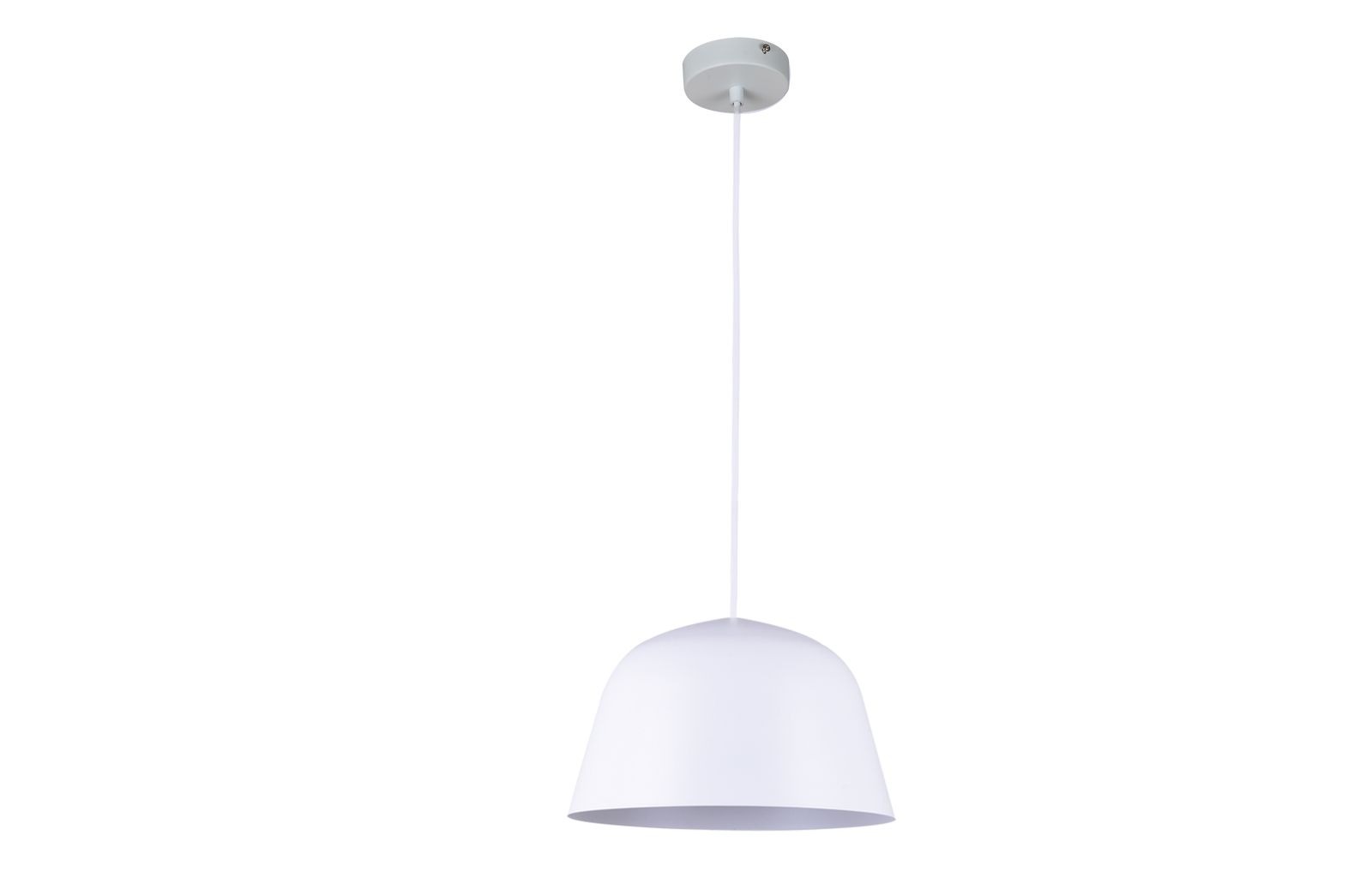 CLA PENDANT ES Matt Wh ANGLED DOME OD250mm | PASTEL01A