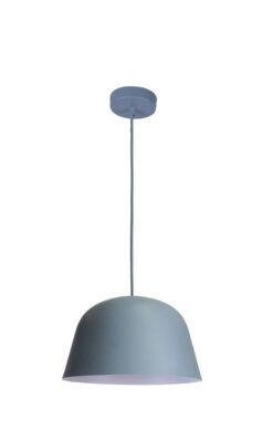CLA PENDANT ES Matt Blue ANGLED DOME OD250mm | PASTEL06A