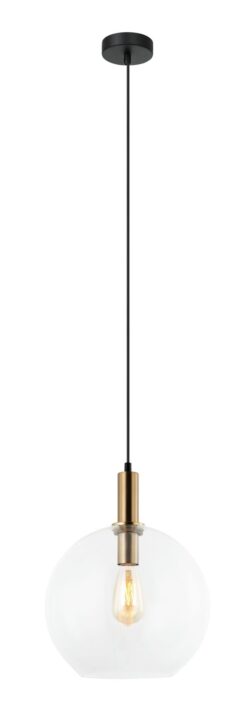 CLA PENDANT ES 40W Clear Wine Glass Extn Bronze Highlight | PATERA1