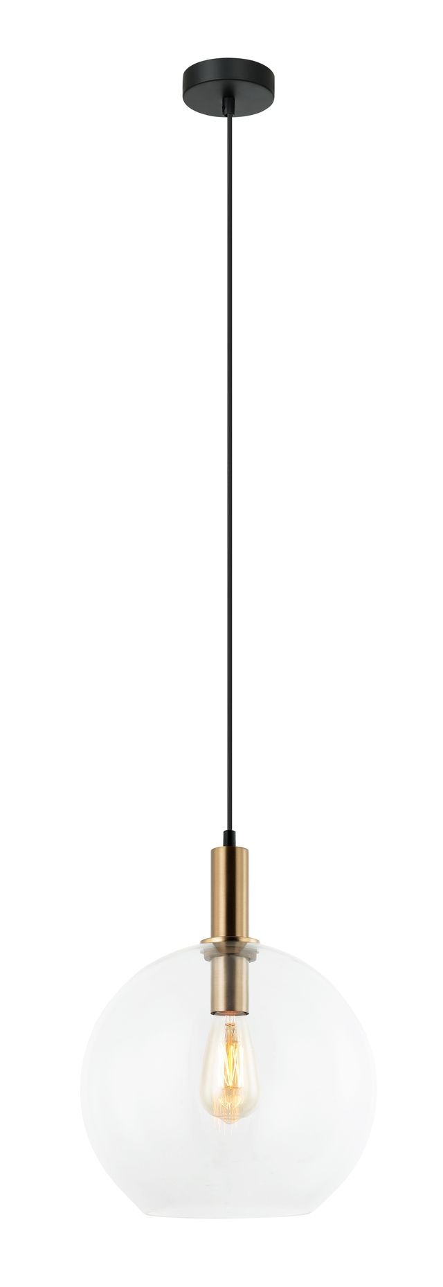 CLA PENDANT ES 40W Clear Wine Glass Extn Bronze Highlight | PATERA1