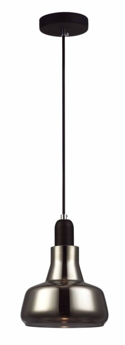 CLA PENDANT GU10 Smoke Glass DOME OD165mm | PENOLA