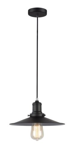 CLA PENDANT ES Blk SML COOLIE HAT OD260mm | PIATTO2