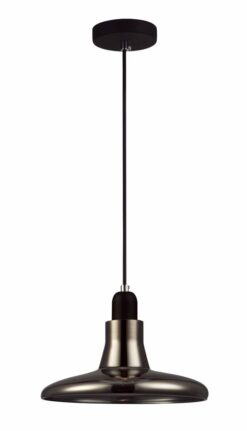 CLA PENDANT GU10 Smoke Blk MARTINI GLASS OD240mm | RIVERINA