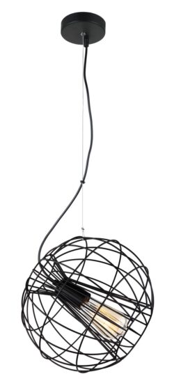 CLA PENDANT ES Matt Blk RND CAGE OD280mm | SENTINEL1