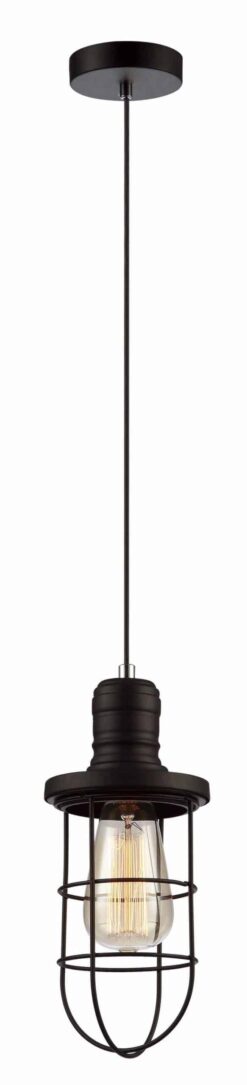 CLA PENDANT ES Blk CURVED CAGE OD106mm | BLACKBAND1