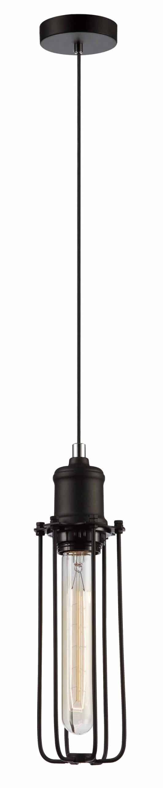 CLA PENDANT ES Blk TUBULAR CAGE OD75mm | BLACKBAND3
