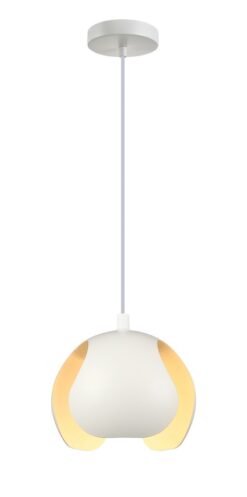 CLA PENDANT ES 72W White Iron Dome OD135mm x H300mm | VAINA2