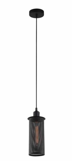 CLA PENDANT ES Blk Mesh OBLONG OD120mm | VENETO1BK