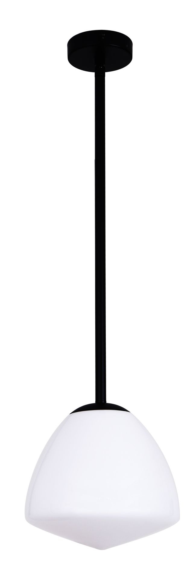 CLA PENDANT ES Matt Black / Frosted (Matt) Tipped Dome Glass OD220mm | CIOTOLA1