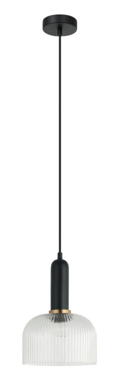 CLA PENDANT ES Clear Glass Dome OD200mm | VINTAJ18