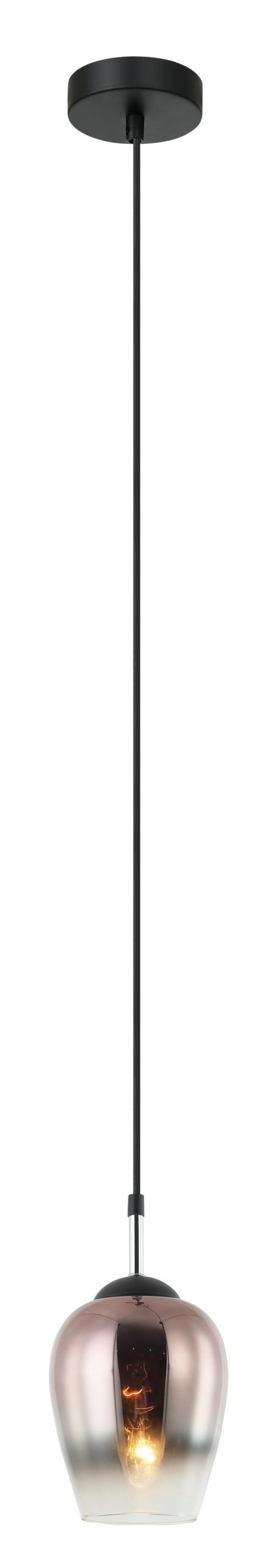CLA PENDANT ES 40W Copper coloured Wine Glass OD140mm x H960mm | VINUM2