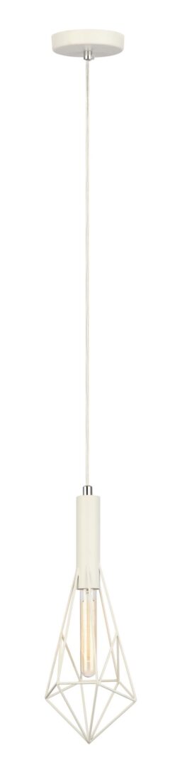 CLA PENDANT ES Wh SML DIAMOND CAGE OD175mm | WHITEBAND5