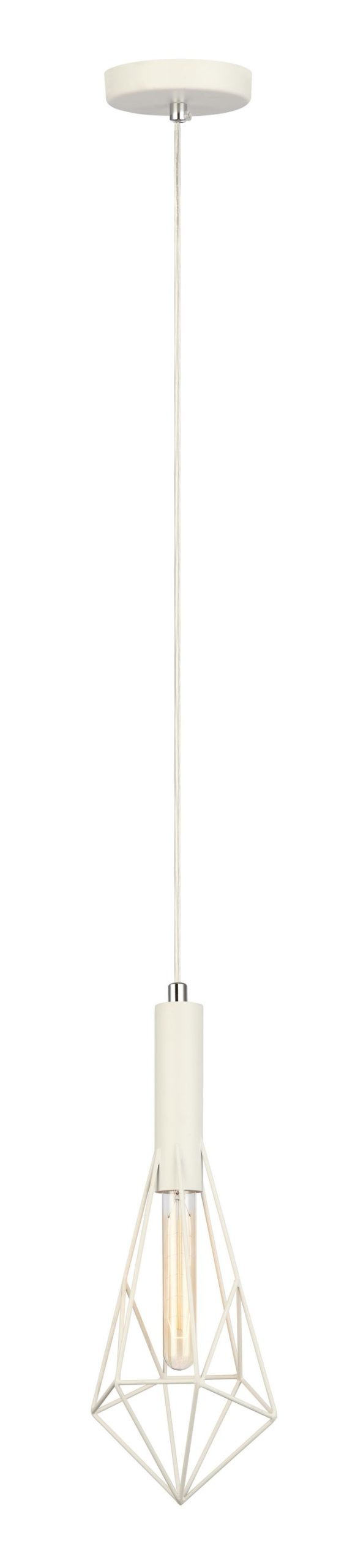 CLA PENDANT ES Wh SML DIAMOND CAGE OD175mm | WHITEBAND5