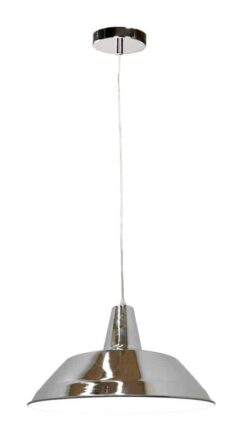 CLA PENDANT ES Chrome ANGLED DOME OD355mm | DIVO2