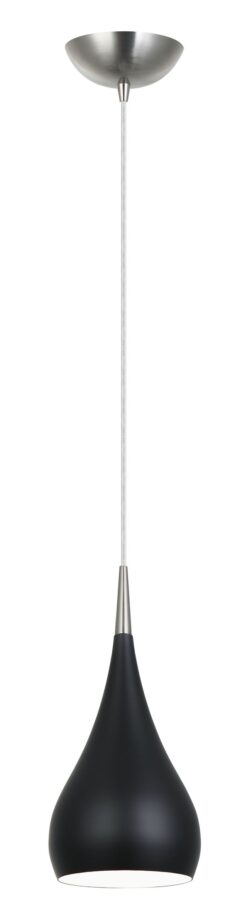 CLA PENDANT ES Matt Blk BELL OD160mm | ZARA4A