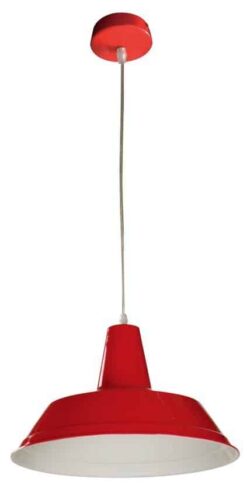 CLA PENDANT ES Red ANGLED DOME OD355mm | DIVO7