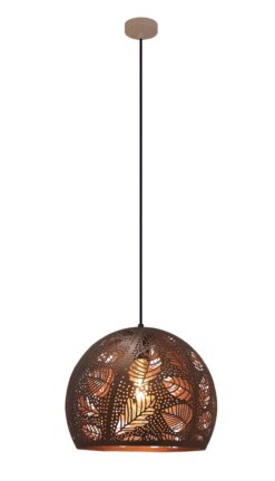 CLA PENDANT ES Coffee Embossed DOME OD300mm w/Coffee | BOTANICA03