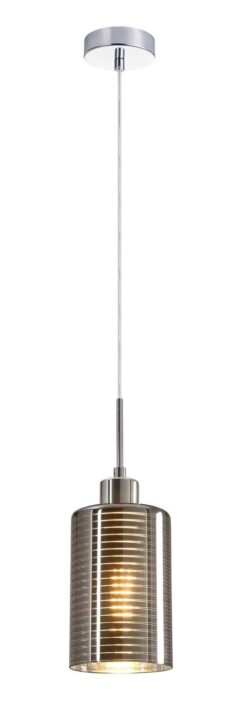 CLA PENDANT ES 72W Chrome Glass Oblong OD120mm x H180mm | ESPEJO1