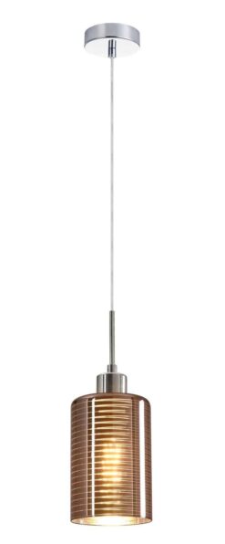 CLA PENDANT ES 72W Copper Glass Oblong OD120mm x H180mm | ESPEJO2