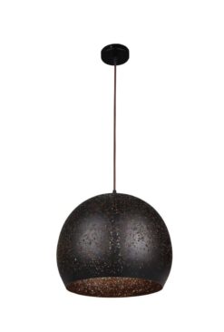 CLA PENDANT ES BLK Embossed DOME OD350mm | CELESTE2