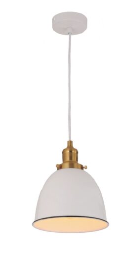 CLA PENDANT ES 40W WH Ellipse OD205mm x L235mm | CEREMA1