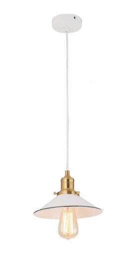 CLA PENDANT ES 40W WH SML Coolie OD220mm x L140mm | CEREMA4