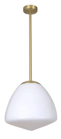 CLA PENDANT ES Antique Brass / Frosted Tipped (Matt) Dome Glass OD280mm | CIOTOLA4