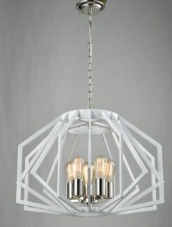 CLA PENDANT ES X 5 Wh WIDE ANGULAR CAGE OD600mm | GAMBA3