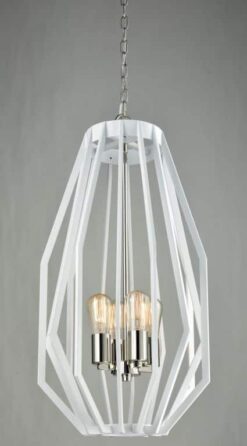 CLA PENDANT ES X 4 Wh NARROW ANGULAR CAGE OD380mm | GAMBA4