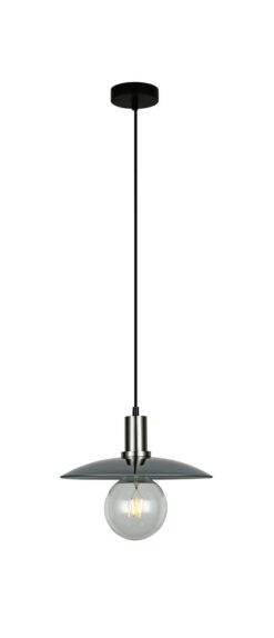 CLA PENDANT ES Smoke Glass Coolie w/ S/C Highlight OD300mm | CHAPEAU3