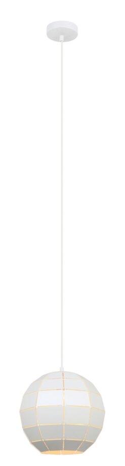 CLA PENDANT ES Matt Wh Tiled WINE GLASS OD300mm | ARMIS1
