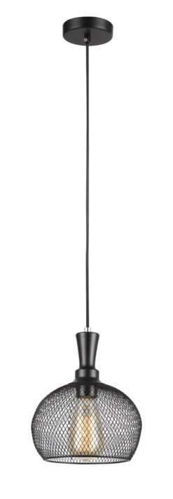 CLA PENDANT ES Blk Mesh SML WINE GLASS OD190mm | CHEVEUX2