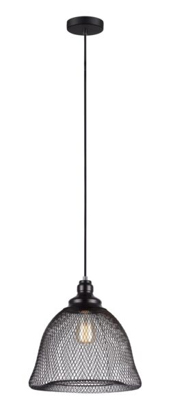CLA PENDANT ES Blk Mesh BELL OD330mm | CHEVEUX3